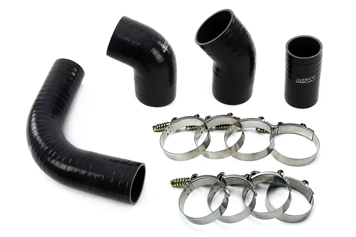 Hps Performance Ultra High Temp Aramid Reinforced Silicone Intercooler Hose Boots Kit, Black, 57-1575-Blk 1