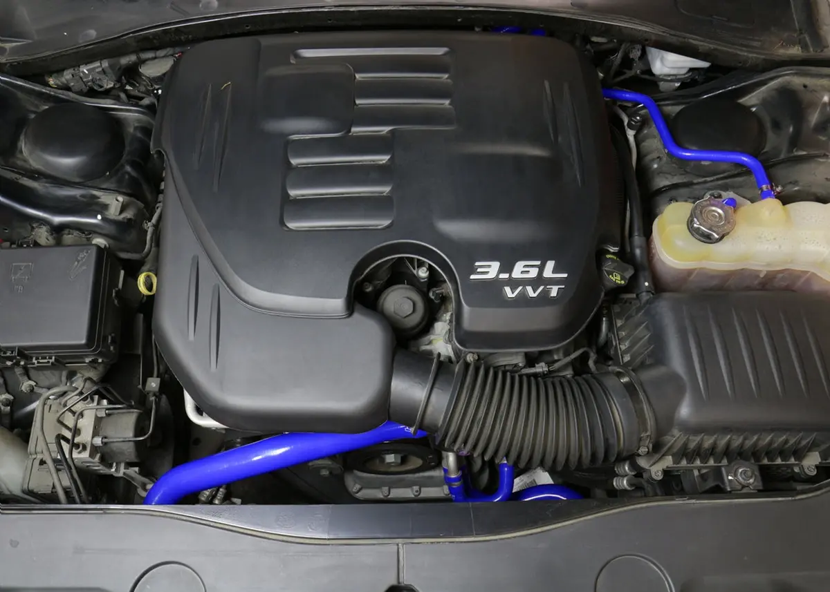 Hps Performance High Temp Reinforced Silicone Radiator And Heater Coolant Hose Kit, Blue, 57-1583-Blue 2
