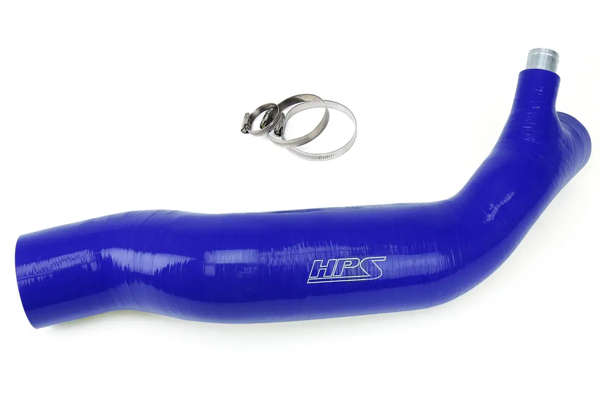 Hps Performance High Temp Reinforced Silicone Air Intake Hose Kit, Blue, 57-1585-Blue 1