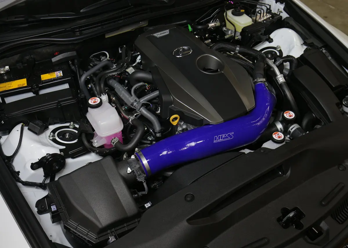 Hps Performance High Temp Reinforced Silicone Air Intake Hose Kit, Blue, 57-1585-Blue 2