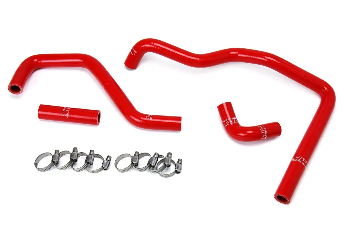 Hps Performance High Temp Reinforced Silicone Heater Coolant Hose Kit, Red, 57-1587-Red 1
