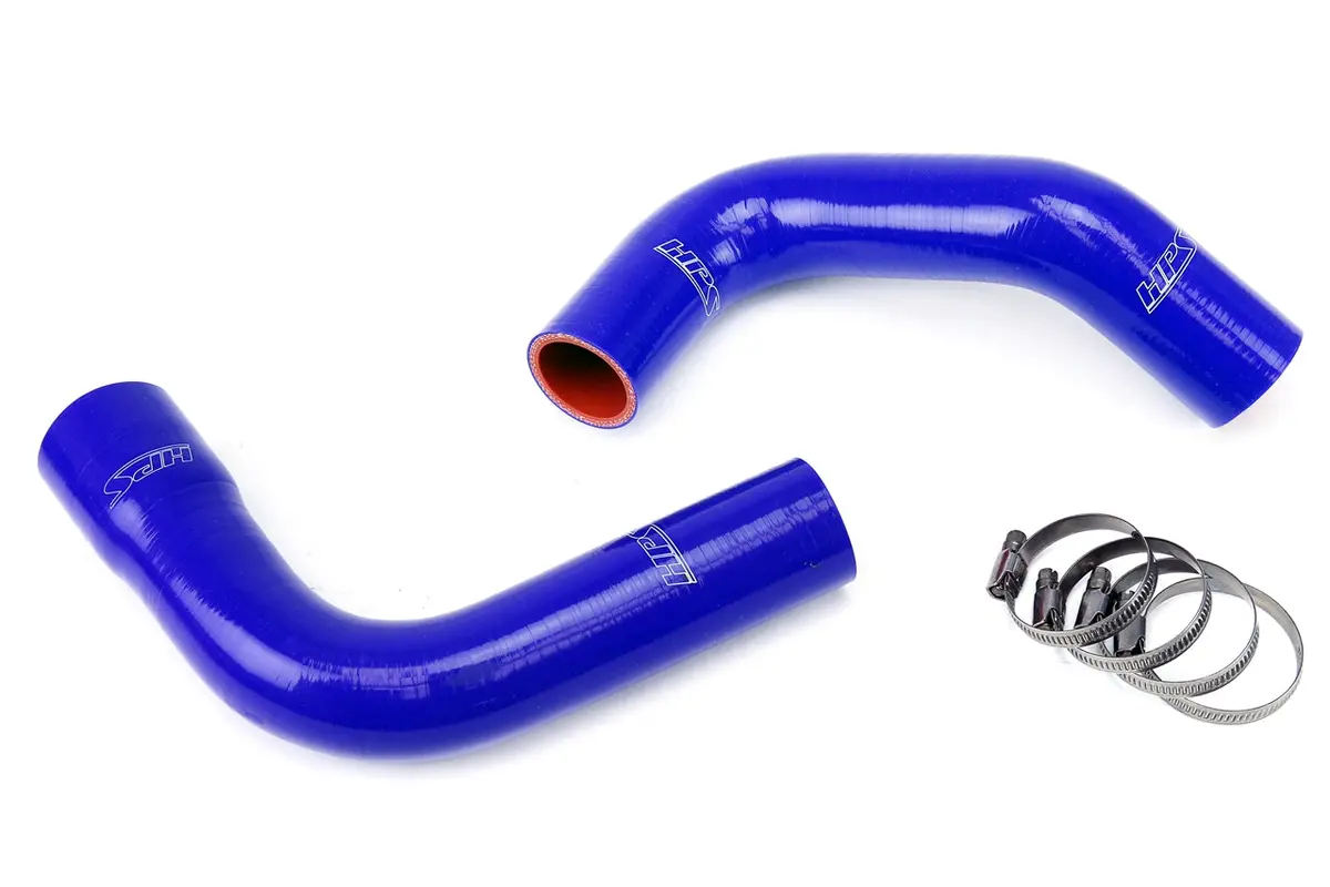 Hps Performance High Temp Reinforced Silicone Radiator Coolant Hose Kit, Blue, 57-1588-Blue 1