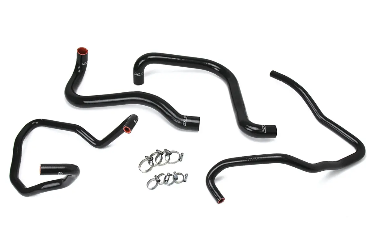 Hps Performance High Temp Reinforced Silicone Radiator And Heater Coolant Hose Kit, Black, 57-1589-Blk 1
