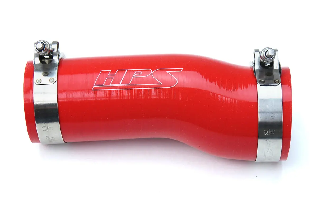 Hps Performance High Temp Reinforced Silicone Air Intake Hose Kit, Red, 57-1595-Red 1