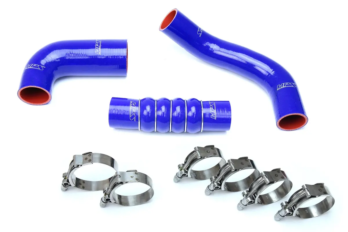 Hps Performance High Temp Reinforced Silicone Intercooler Hose Boots Kit, Blue, 57-1599-Blue 1