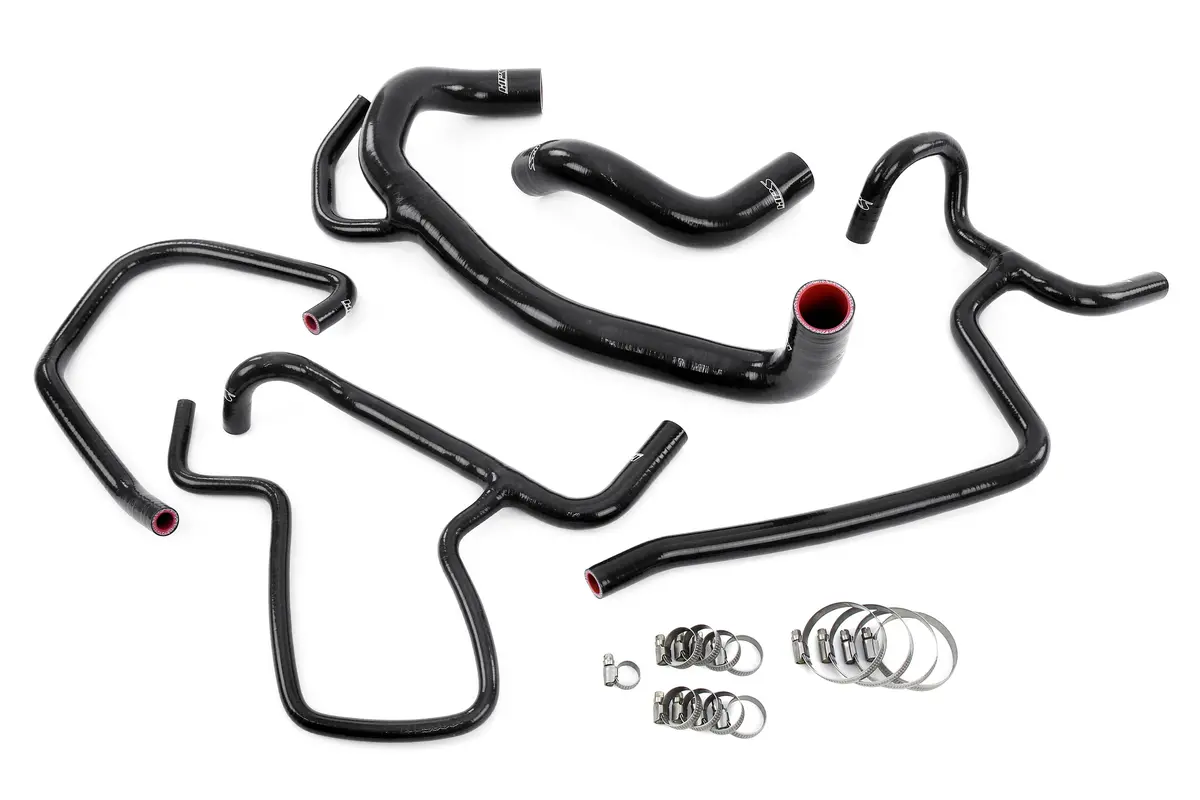 Hps Performance High Temp Reinforced Silicone Radiator And Heater Coolant Hose Kit, Black, 57-1616-Blk 1