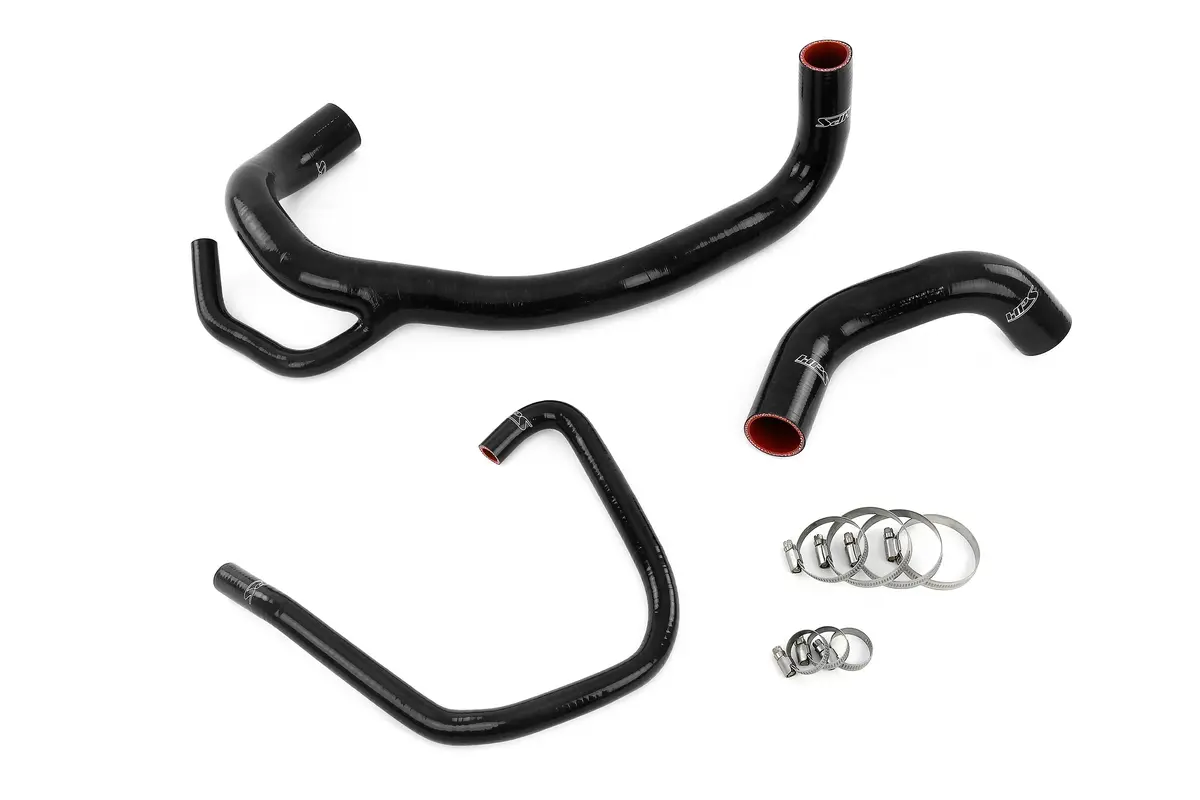 Hps Performance High Temp Reinforced Silicone Radiator Coolant Hose Kit, Black, 57-1616R-Blk 1