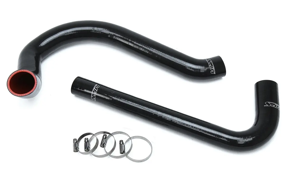 Hps Performance High Temp Reinforced Silicone Radiator Coolant Hose Kit, Black, 57-1627-Blk 1