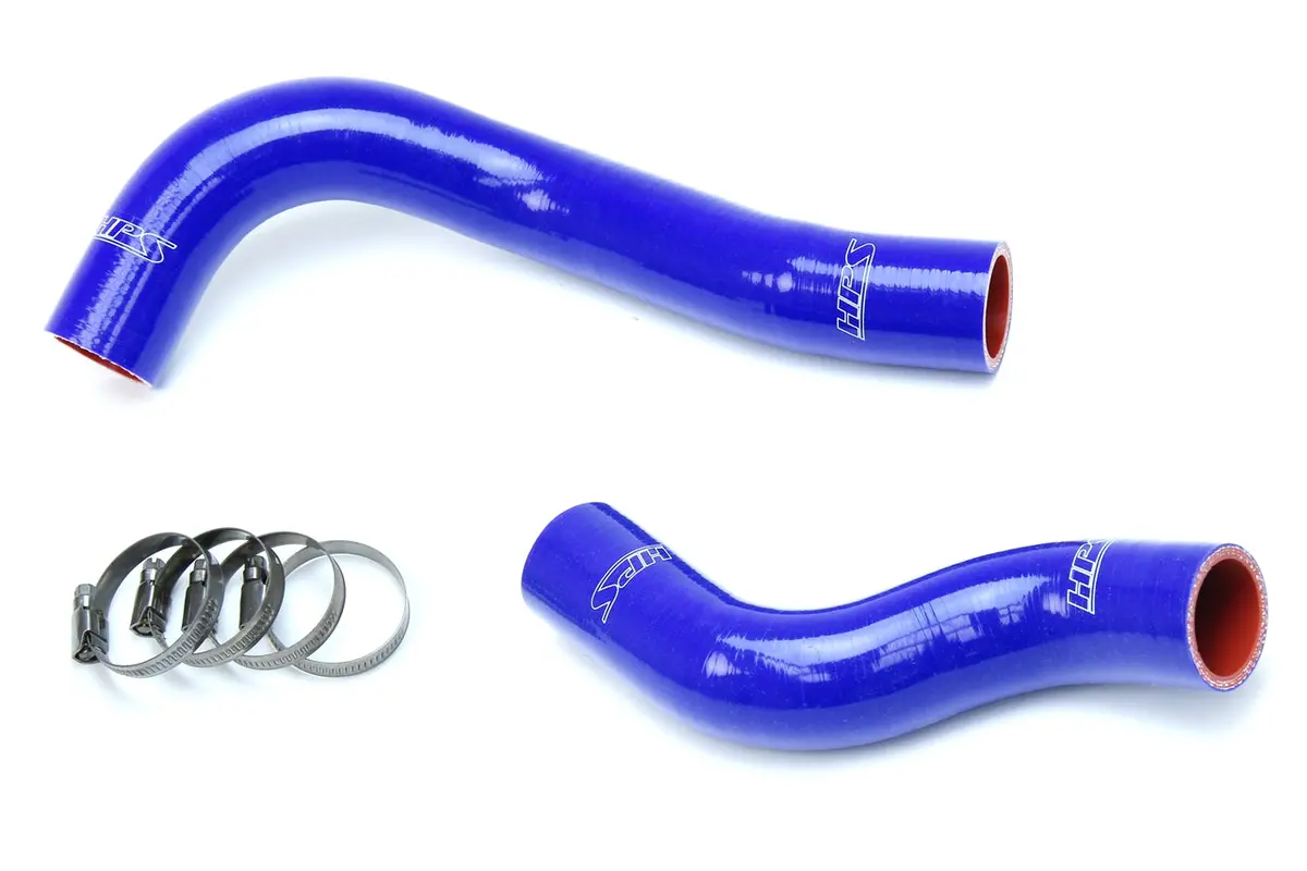 Hps Performance High Temp Reinforced Silicone Radiator Coolant Hose Kit, Blue, 57-1632-Blue 1
