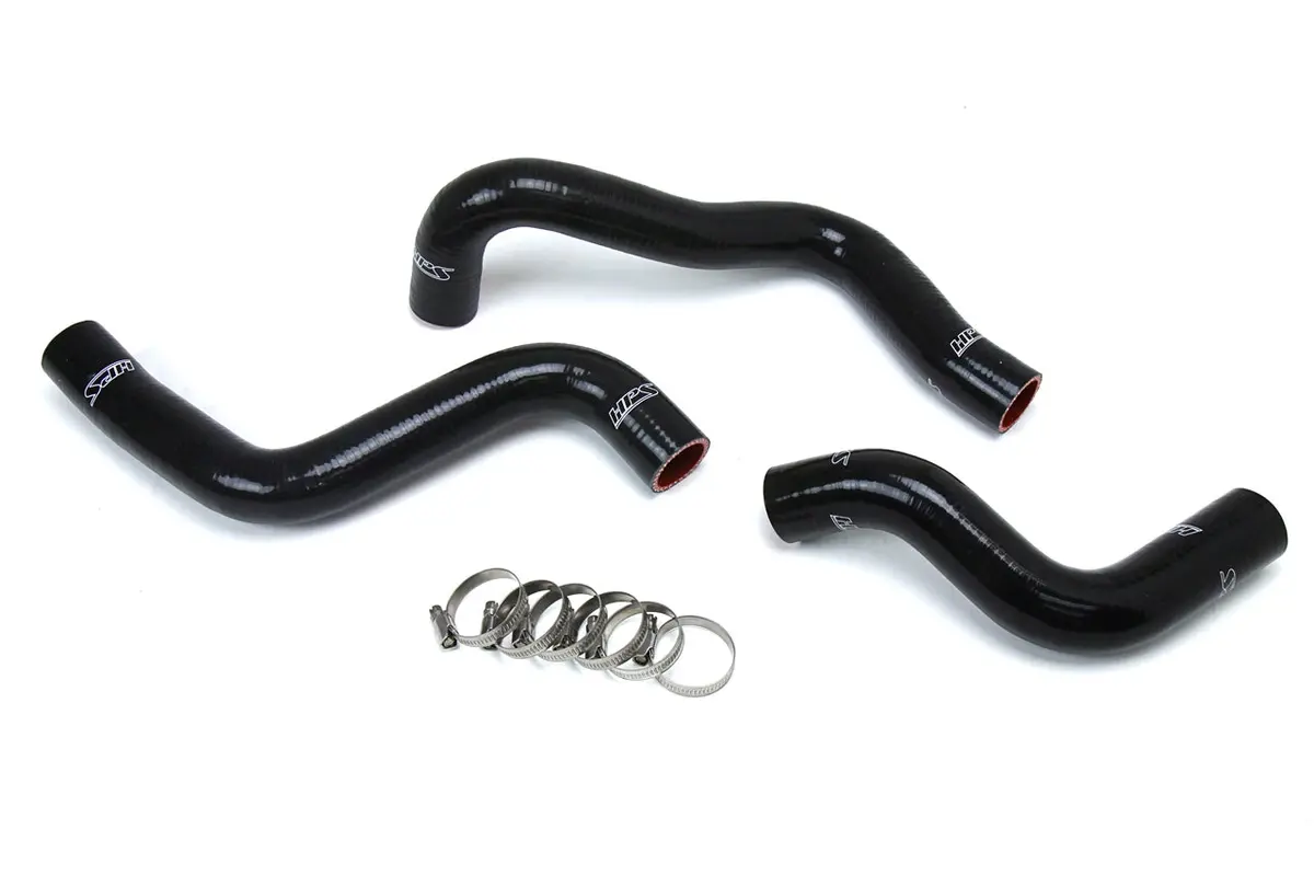 Hps Performance High Temp Reinforced Silicone Radiator Coolant Hose Kit, Black, 57-1634-Blk 1