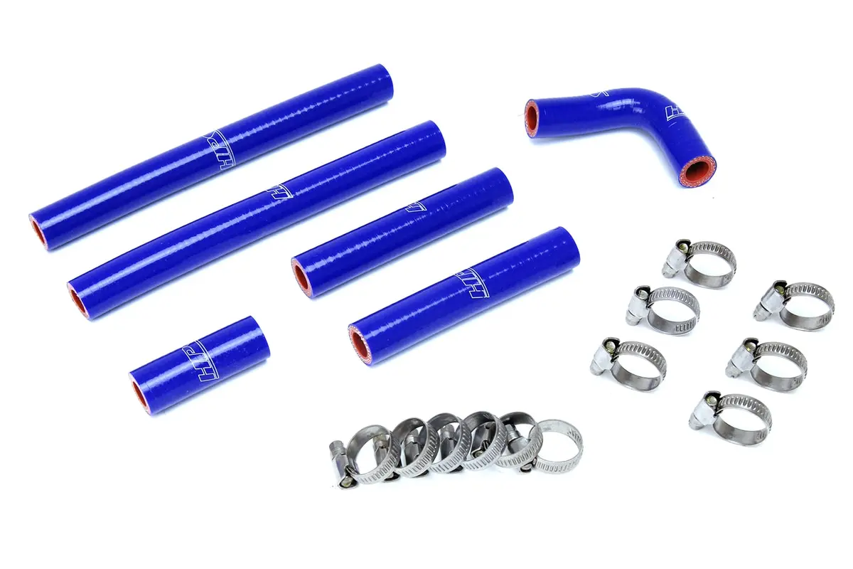 Hps Performance High Temp Reinforced Silicone Heater Coolant Hose Kit, Blue, 57-1638-Blue 1