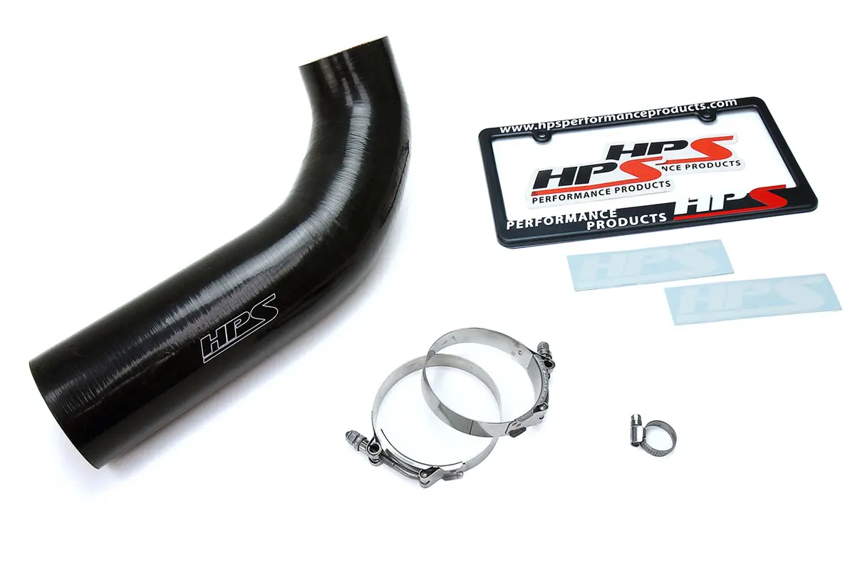 Hps Performance High Temp Reinforced Silicone Air Intake Hose Kit, Black, 57-1639-Blk 1