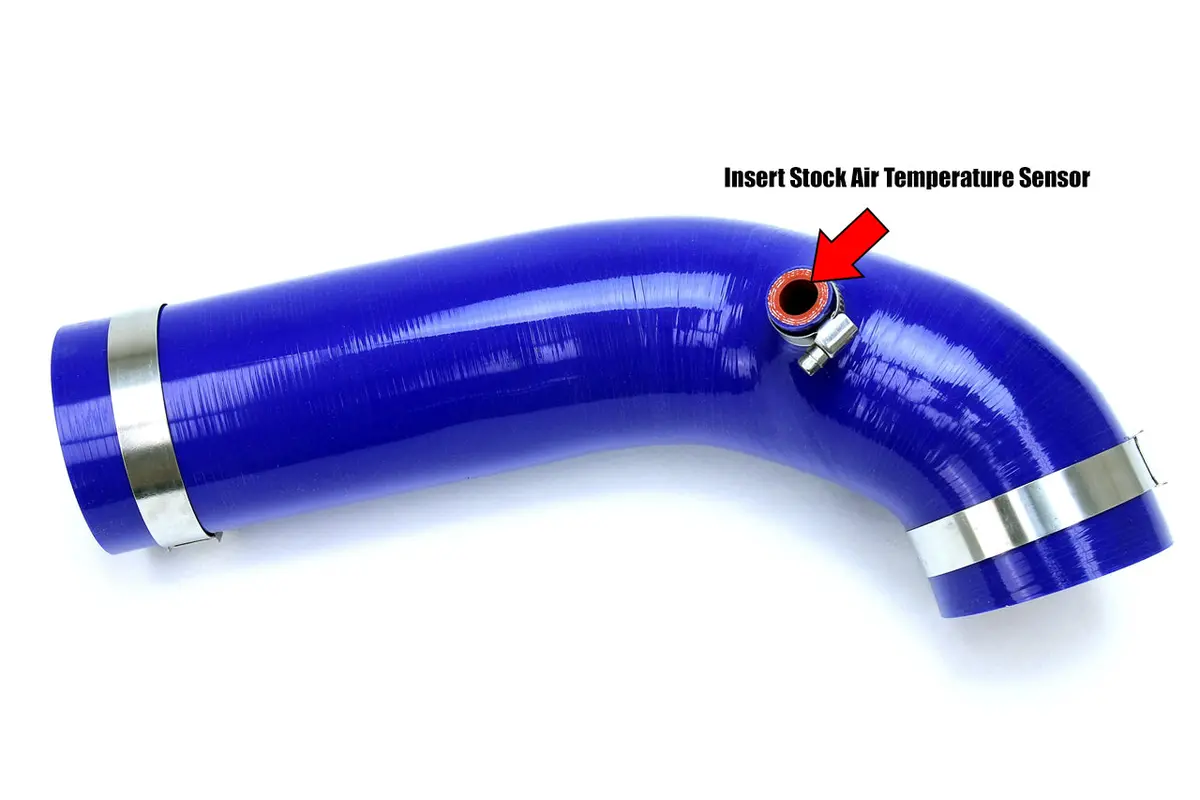 Hps Performance High Temp Reinforced Silicone Air Intake Hose Kit, Blue, 57-1639-Blue 2