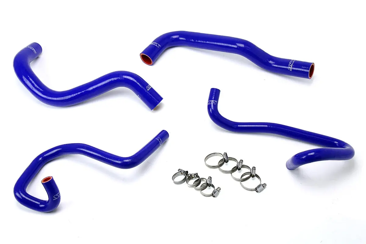 Hps Performance High Temp Reinforced Silicone Radiator And Heater Coolant Hose Kit, Blue, 57-1640-Blue 1