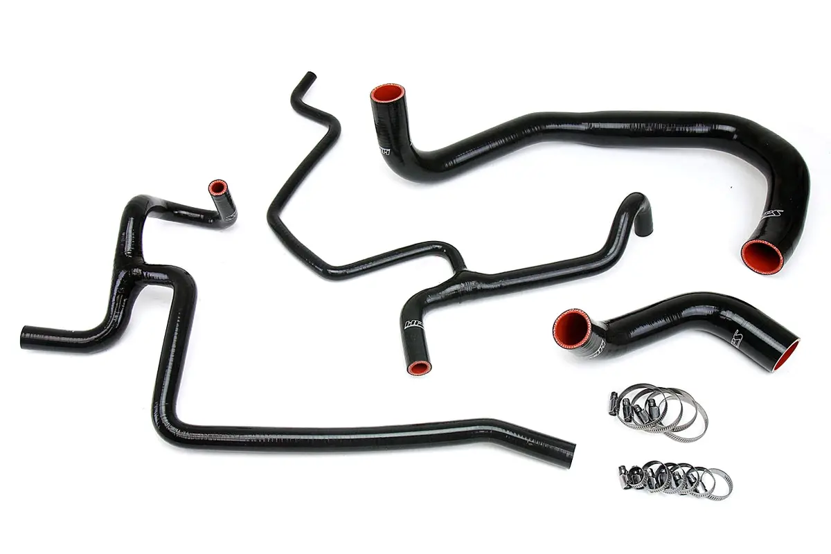 Hps Performance High Temp Reinforced Silicone Radiator And Heater Coolant Hose Kit, Black, 57-1645-Blk 1