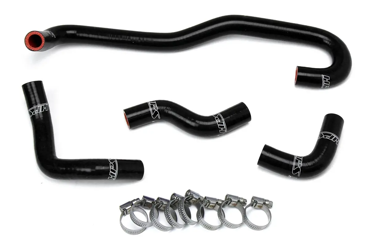 Hps Performance High Temp Reinforced Silicone Heater Coolant Hose Kit, Black, 57-1655-Blk 1