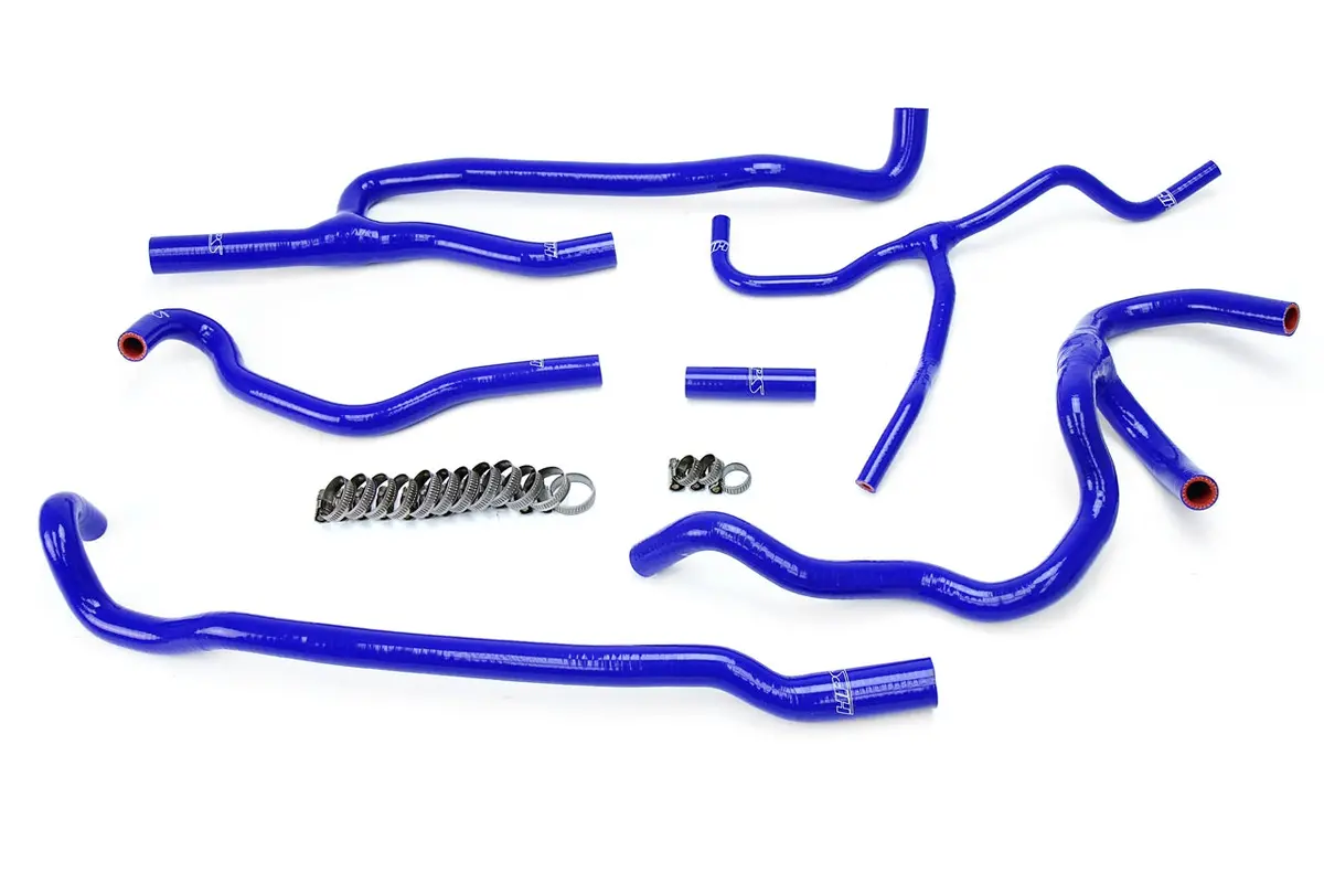 Hps Performance High Temp Reinforced Silicone Heater Coolant Hose Kit, Blue, 57-1660-Blue 1