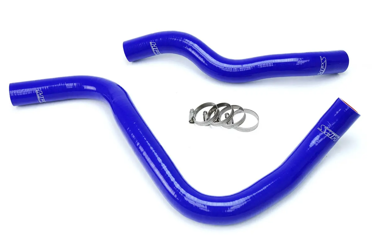 Hps Performance High Temp Reinforced Silicone Radiator Coolant Hose Kit, Blue, 57-1662-Blue 1