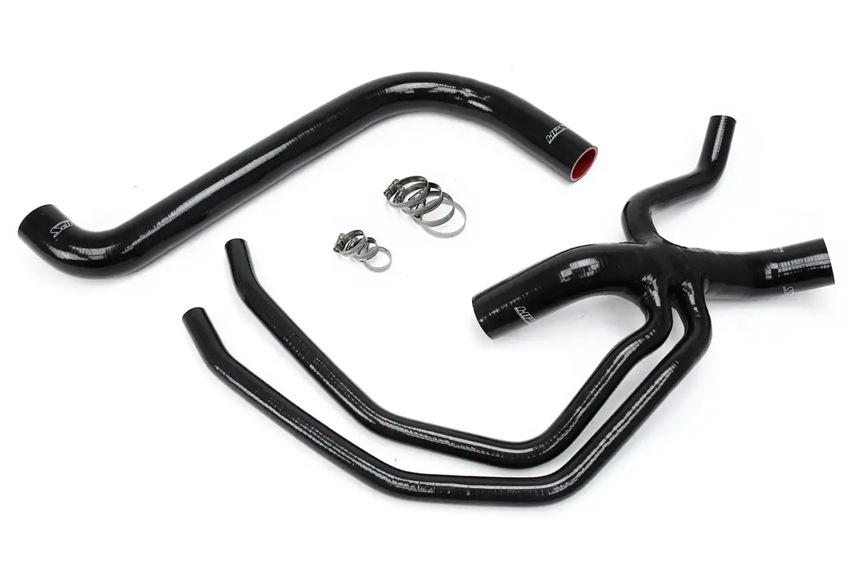 Hps Performance High Temp Reinforced Silicone Radiator Coolant Hose Kit, Black, 57-1673-Blk 1