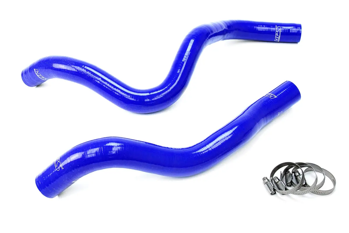 Hps Performance High Temp Reinforced Silicone Radiator Coolant Hose Kit, Blue, 57-1677-Blue 1