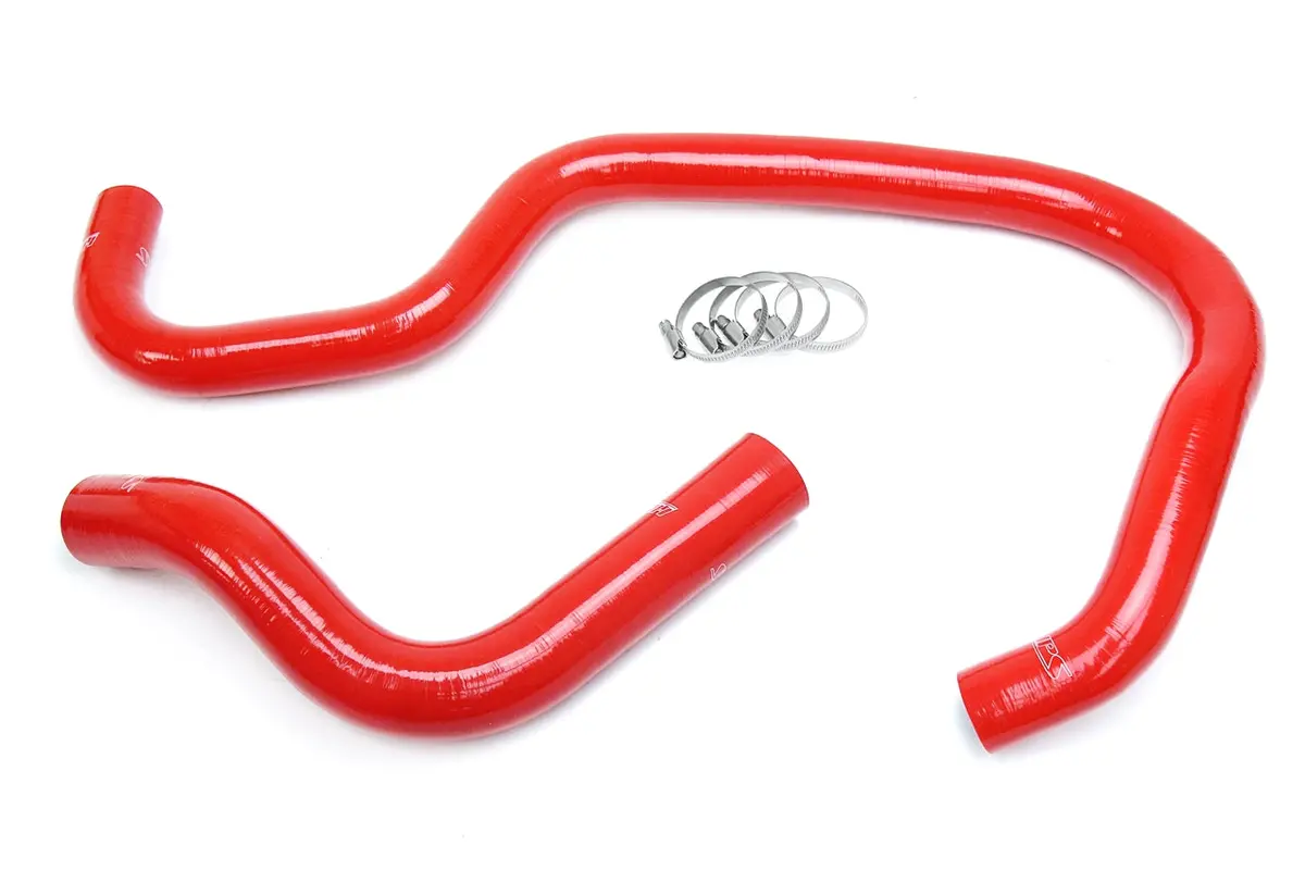 Hps Performance High Temp Reinforced Silicone Radiator Coolant Hose Kit, Red, 57-1686R-Red 1