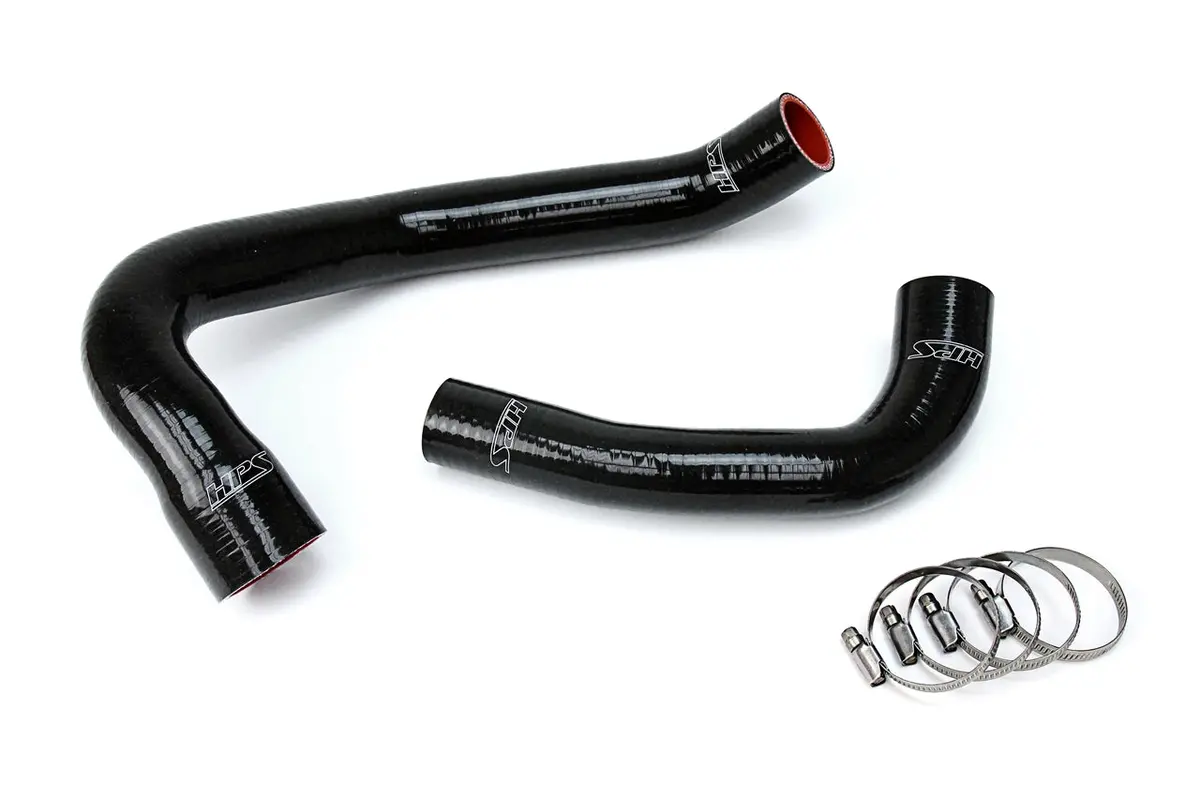 Hps Performance High Temp Reinforced Silicone Radiator Coolant Hose Kit, Black, 57-1688-Blk 1