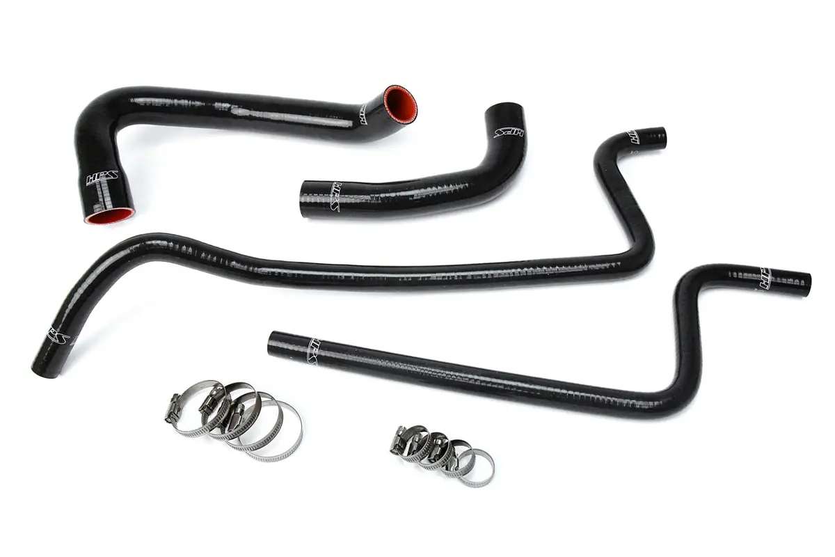 Hps Performance High Temp Reinforced Silicone Radiator And Heater Coolant Hose Kit, Black, 57-1689-Blk 1