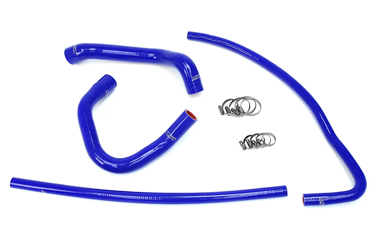 Hps Performance High Temp Reinforced Silicone Radiator And Heater Coolant Hose Kit, Blue, 57-1690-Blue 1