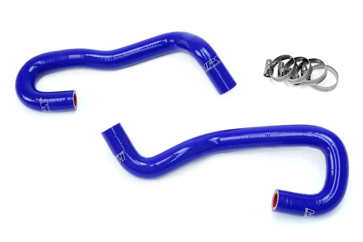 Hps Performance High Temp Reinforced Silicone Heater Coolant Hose Kit, Blue, 57-1700-Blue 1