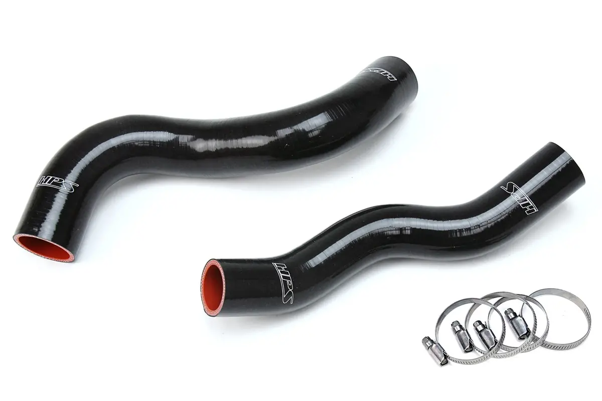 Hps Performance High Temp Reinforced Silicone Radiator Coolant Hose Kit, Black, 57-1703-Blk 1