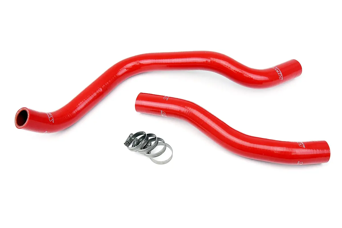 Hps Performance High Temp Reinforced Silicone Radiator Coolant Hose Kit, Red, 57-1705-Red 1