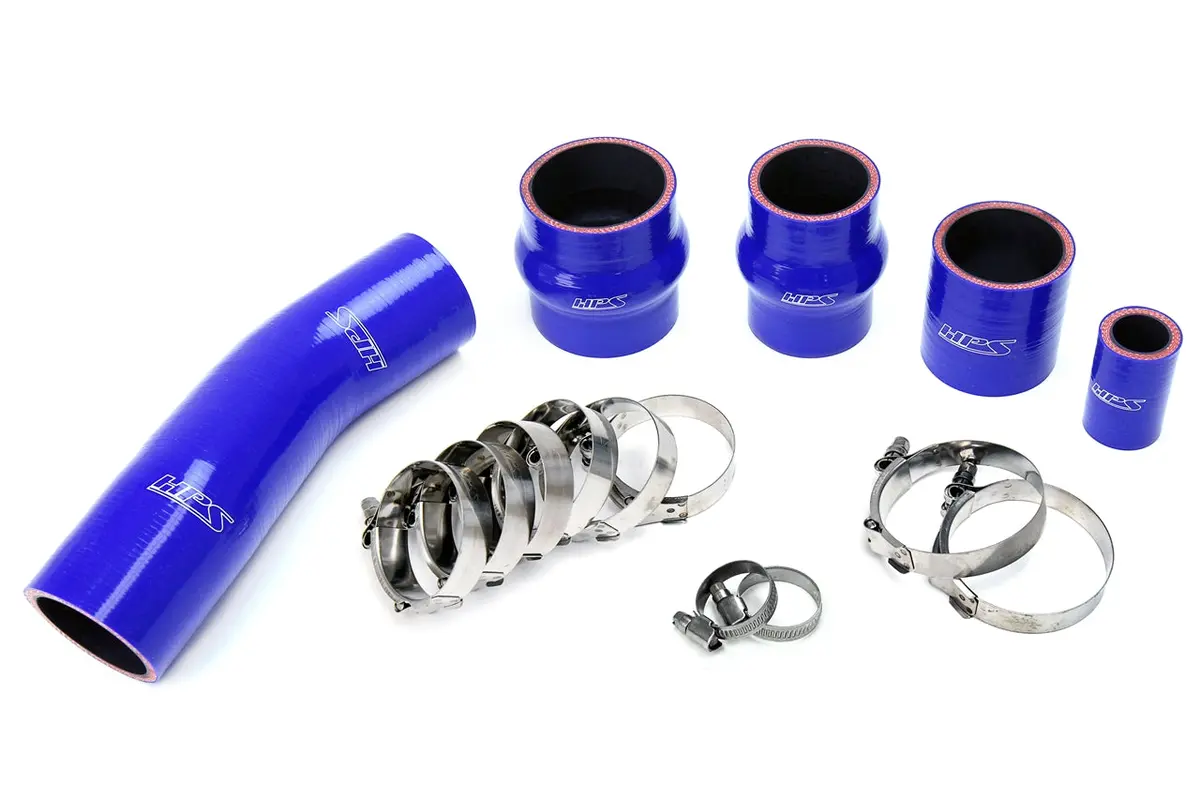 Hps Performance High Temp Reinforced Silicone Intercooler Hose Boots Kit, Blue, 57-1711-Blue 1