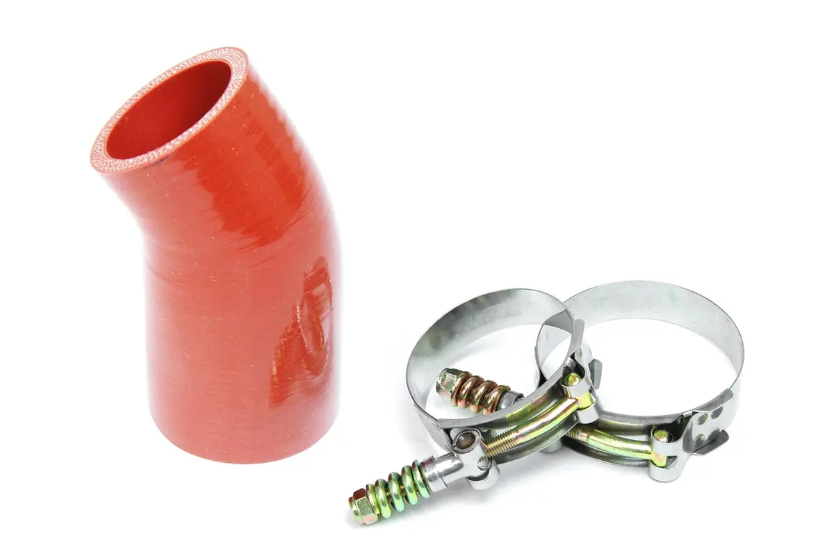 Hps Performance Silicone Transmission Oil Cooler Coolant Hose Volvo Mack Mp7 Engine Trucks, Replace Oe Part # 21064480, 23092708, 57-1712, Orange, 57-1712 1