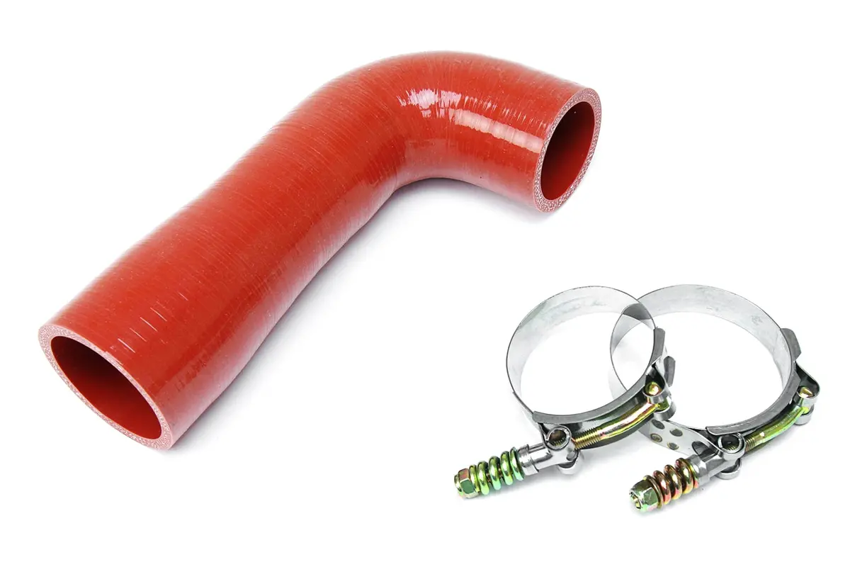Hps Performance Silicone Transmission Oil Cooler Coolant Hose Volvo Mack Mp7 Engine Trucks, Replace Oe Part # 22882161 , 57-1714, Orange, 57-1714 1