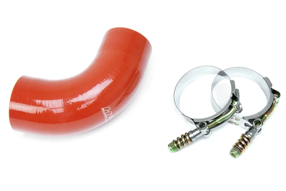 Hps Performance Silicone Transmission Oil Cooler Coolant Hose Volvo Mack Mp7 Engine Trucks, Replace Oe Part # 22883153, 57-1717, Orange, 57-1717 1