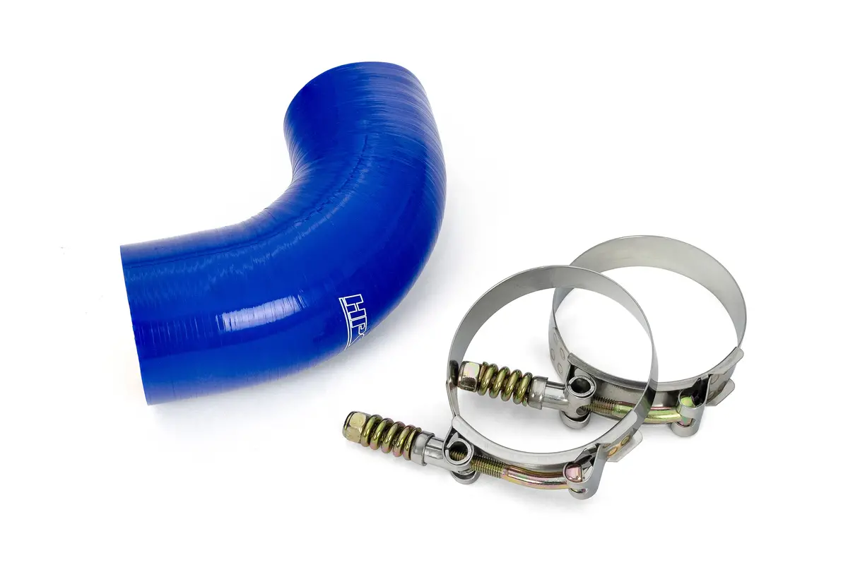 Hps Performance Silicone Transmission Oil Cooler Coolant Hose Volvo Mack Mp7 Engine Trucks, Replace Oe Part # 22883153, 57-1717, Blue, 57-1717-Blue 1