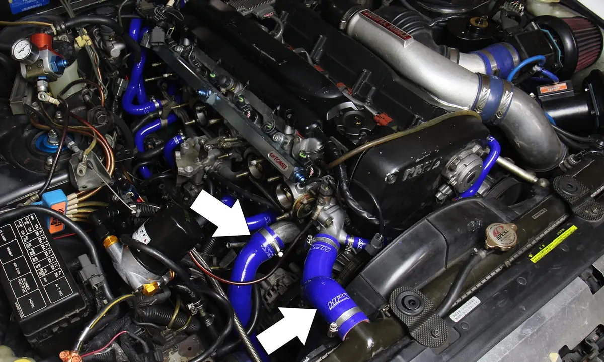 Hps Performance High Temp Reinforced Silicone Radiator Coolant Hose Kit, Black, 57-1729-Blk 2