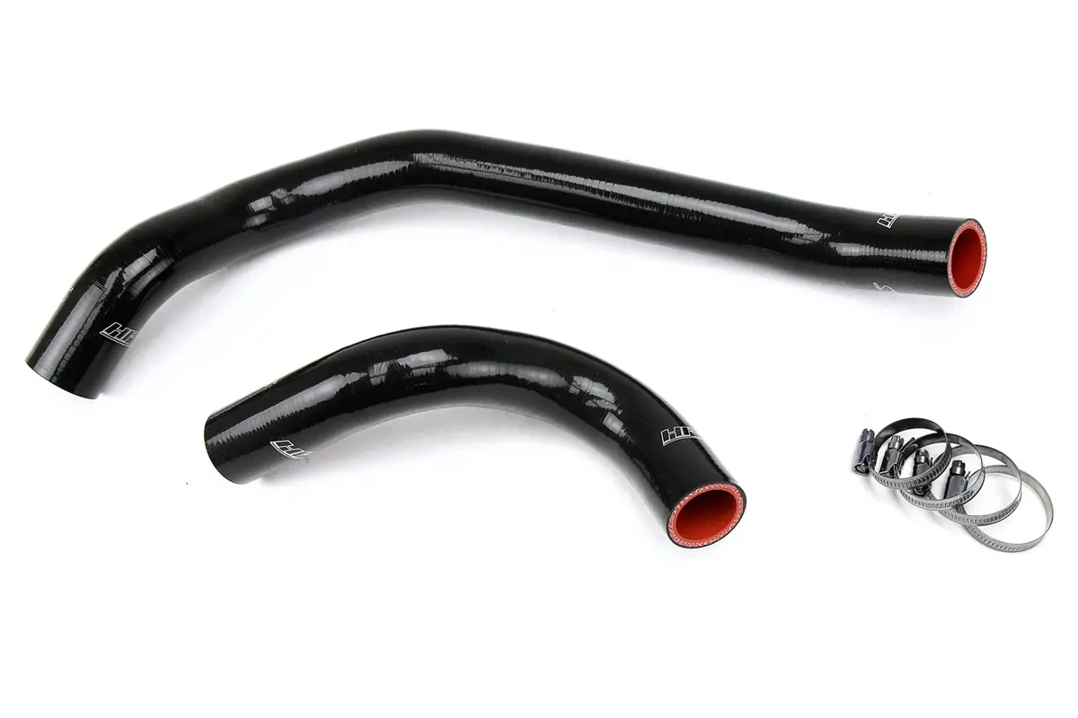 Hps Performance High Temp Reinforced Silicone Radiator Coolant Hose Kit, Black, 57-1730-Blk 1