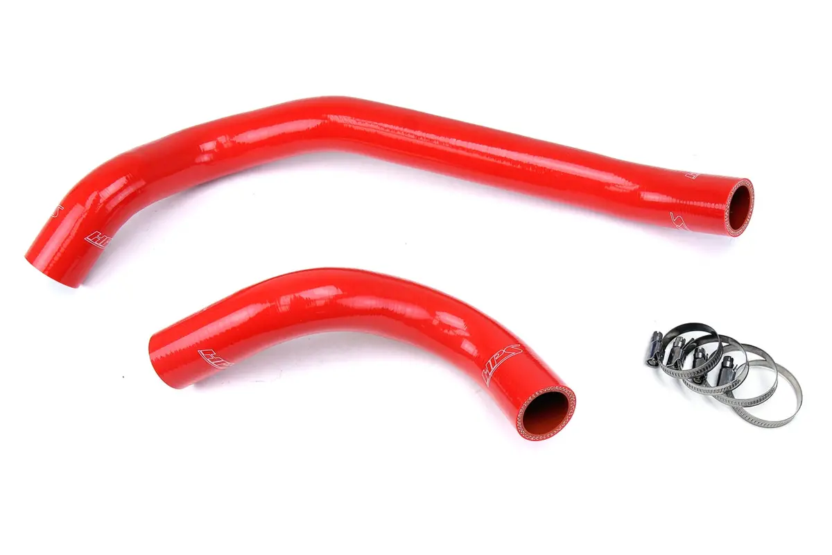 Hps Performance High Temp Reinforced Silicone Radiator Coolant Hose Kit, Red, 57-1730-Red 1