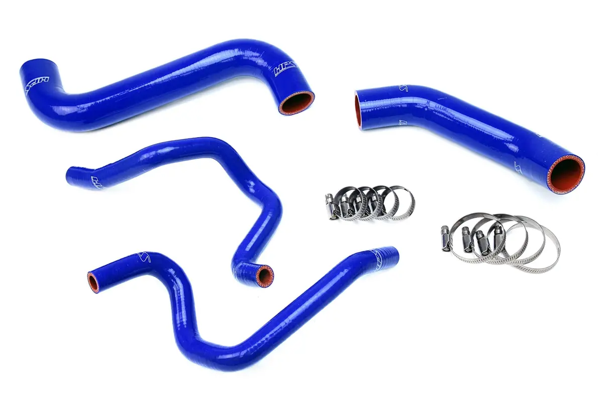 Hps Performance High Temp Reinforced Silicone Radiator And Heater Coolant Hose Kit, Blue, 57-1732-Blue 1