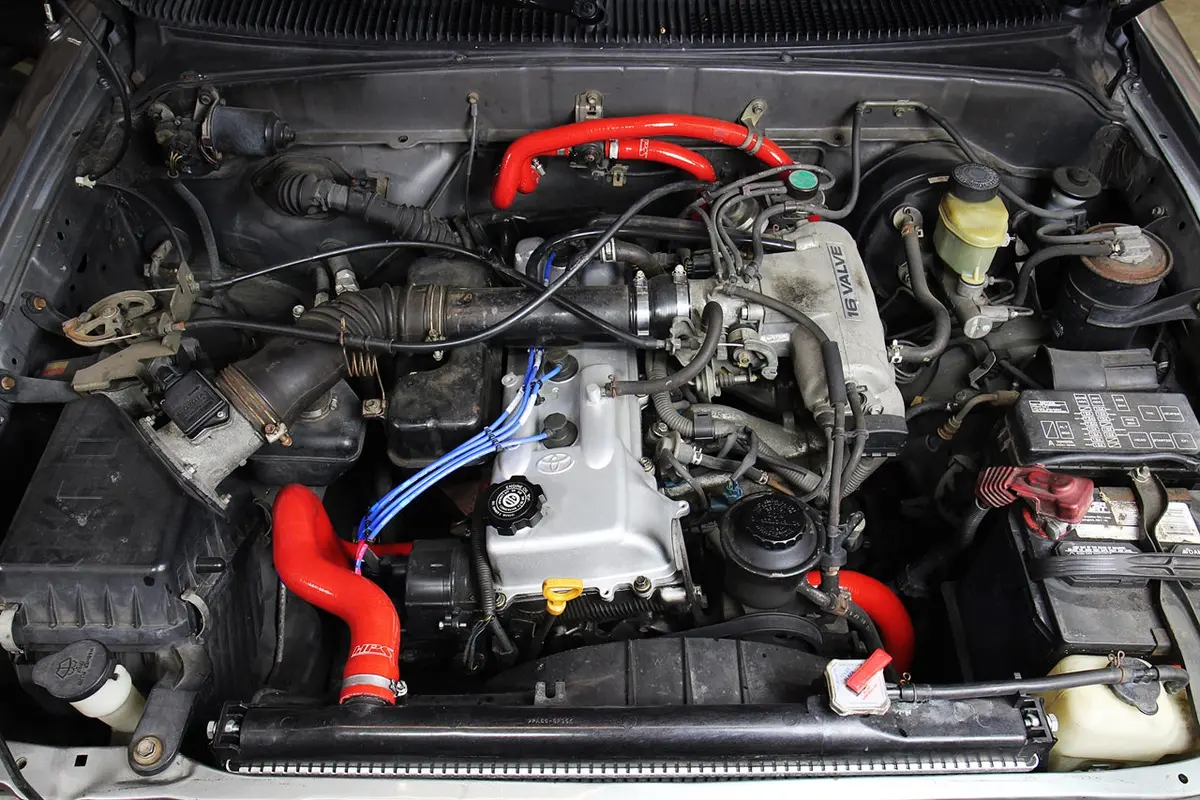 Hps Performance High Temp Reinforced Silicone Radiator And Heater Coolant Hose Kit, Red, 57-1746-Red 2