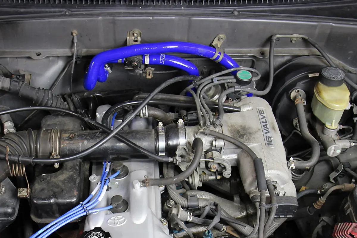 Hps Performance High Temp Reinforced Silicone Heater Coolant Hose Kit, Blue, 57-1746H-Blue 2