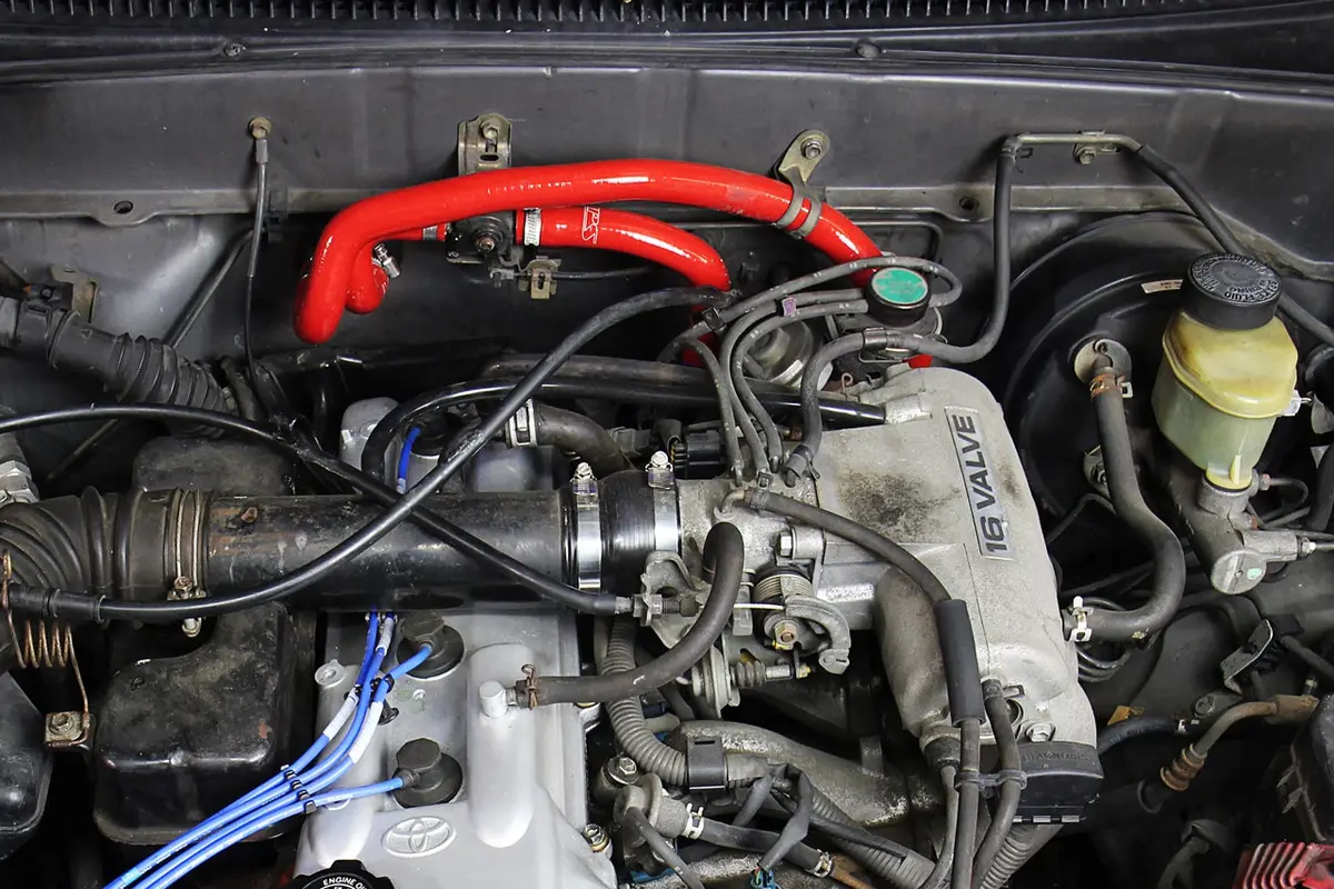 Hps Performance High Temp Reinforced Silicone Heater Coolant Hose Kit, Red, 57-1746H-Red 2