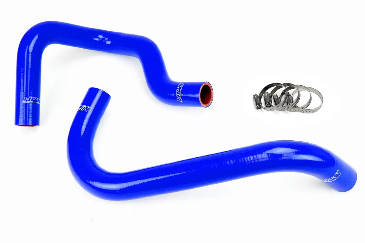 Hps Performance High Temp Reinforced Silicone Radiator Coolant Hose Kit, Blue, 57-1746R-Blue 1