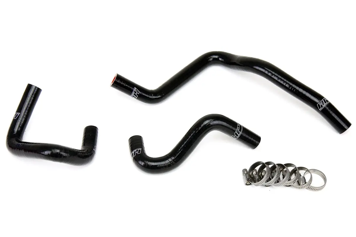 Hps Performance High Temp Reinforced Silicone Engine Oil Cooler Coolant Hose Kit, Black, 57-1748-Blk 1