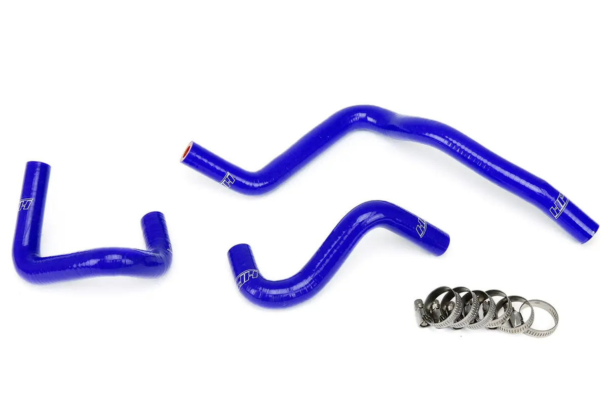 Hps Performance High Temp Reinforced Silicone Engine Oil Cooler Coolant Hose Kit, Blue, 57-1748-Blue 1