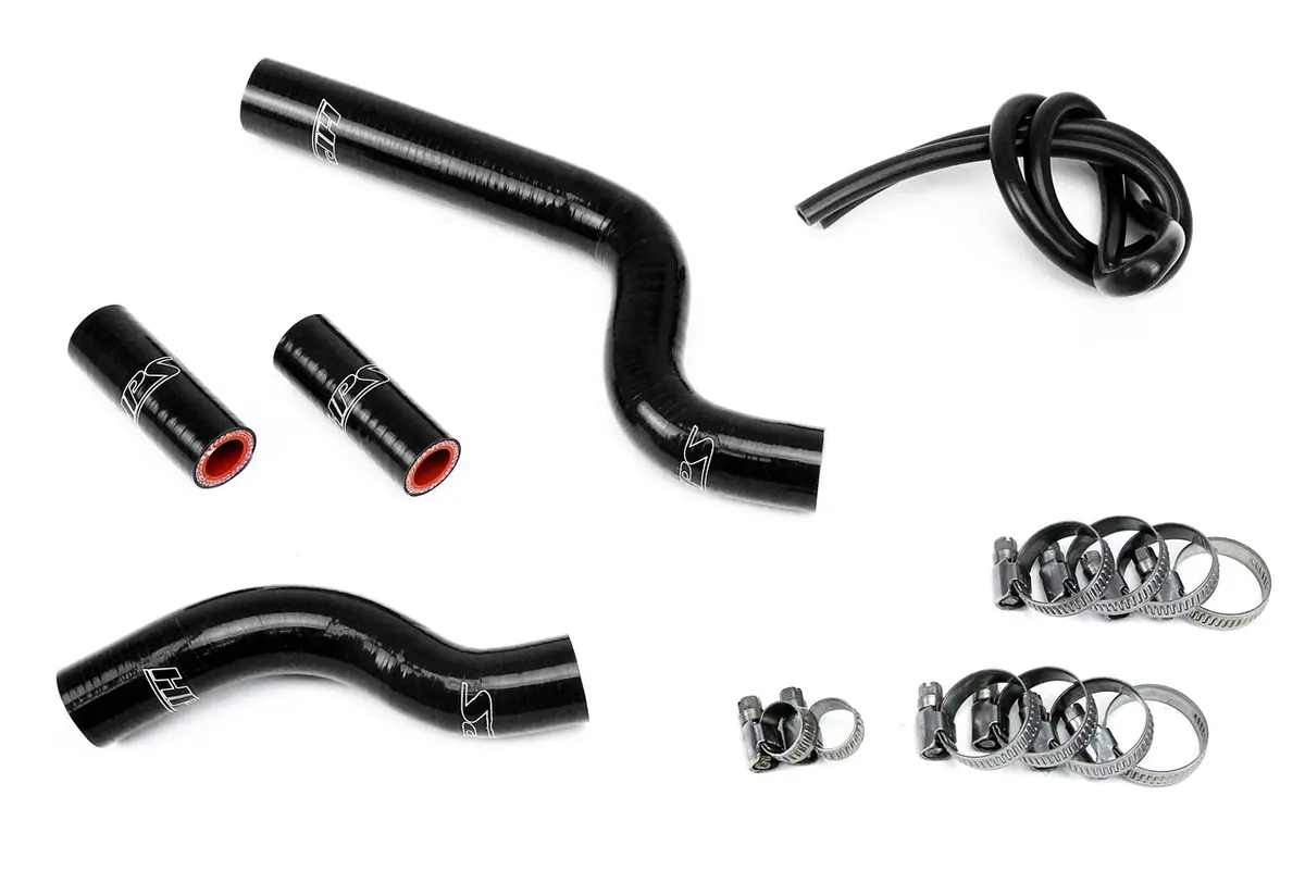 Hps Performance High Temp Reinforced Silicone Radiator Coolant Hose Kit, Black, 57-1756-Blk 1