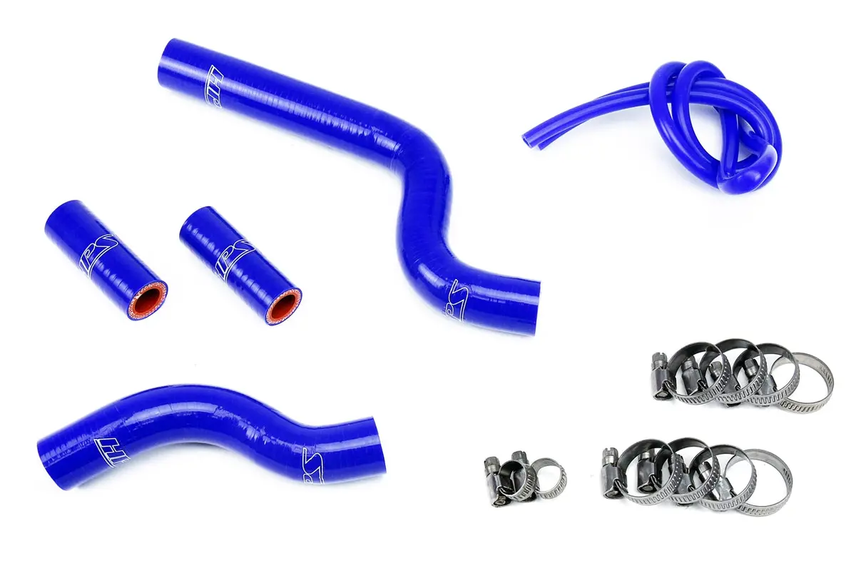 Hps Performance High Temp Reinforced Silicone Radiator Coolant Hose Kit, Blue, 57-1756-Blue 1