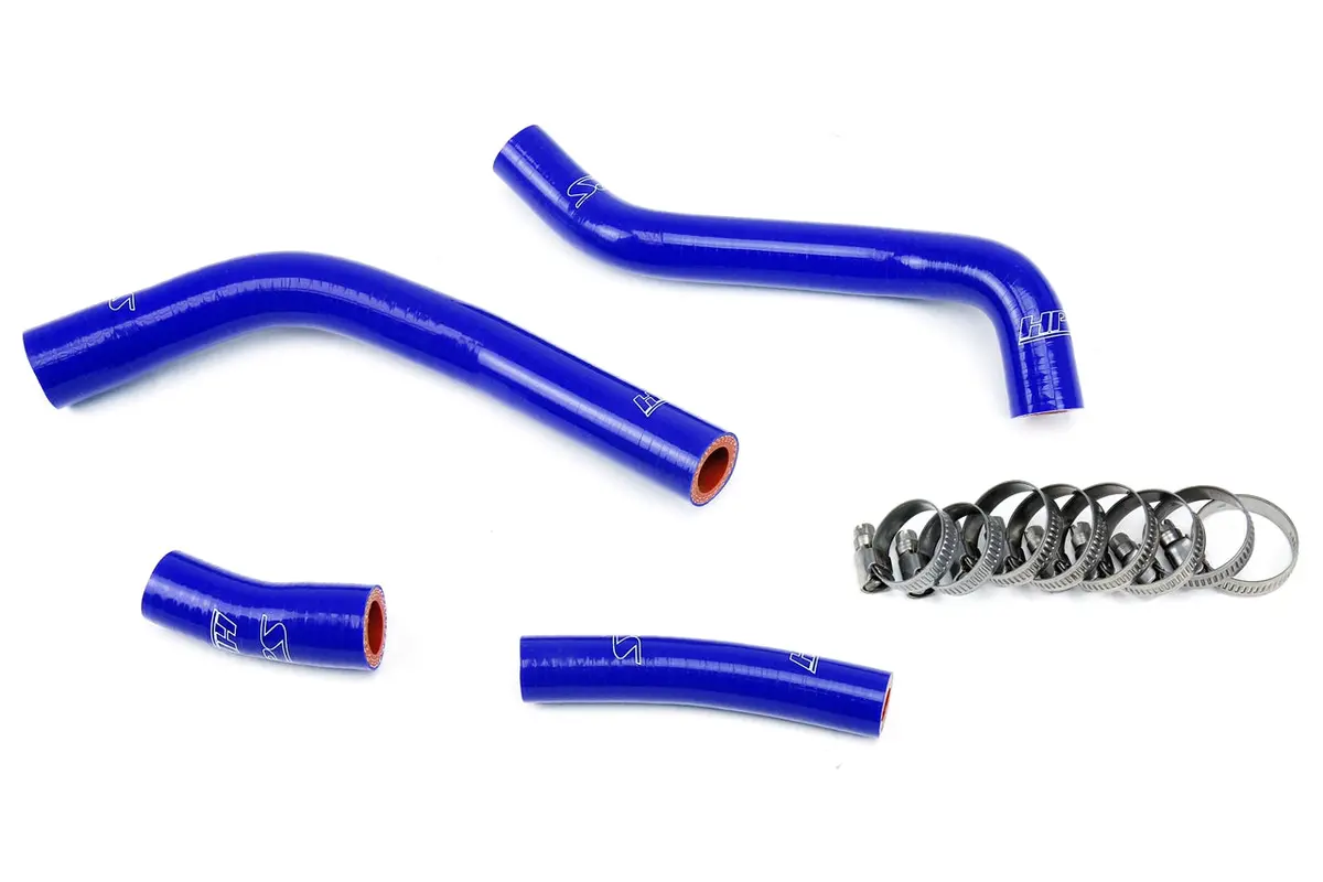 Hps Performance High Temp Reinforced Silicone Radiator Coolant Hose Kit, Blue, 57-1757-Blue 1
