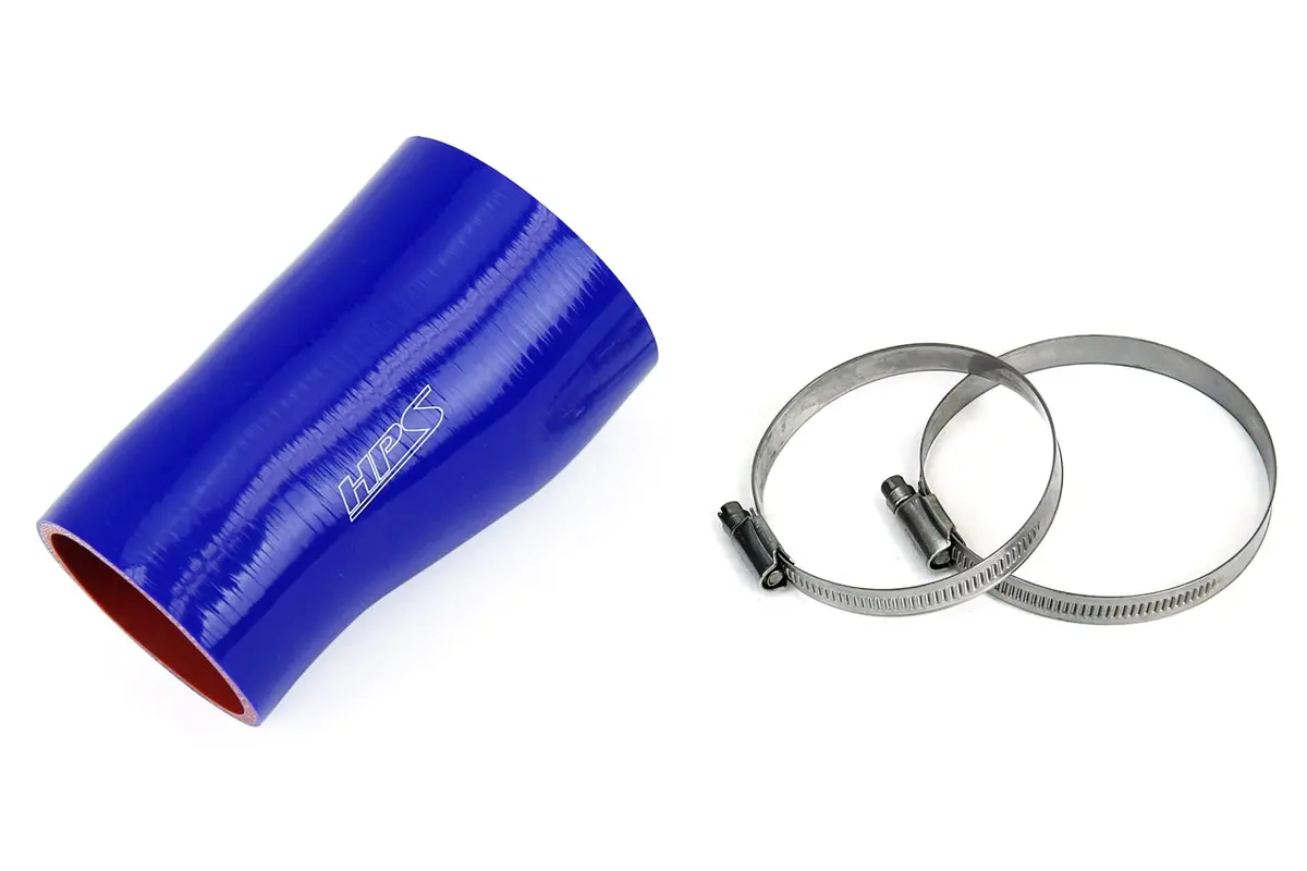 Hps Performance High Temp Reinforced Silicone Air Intake Hose Kit, Blue, 57-1765-Blue 1
